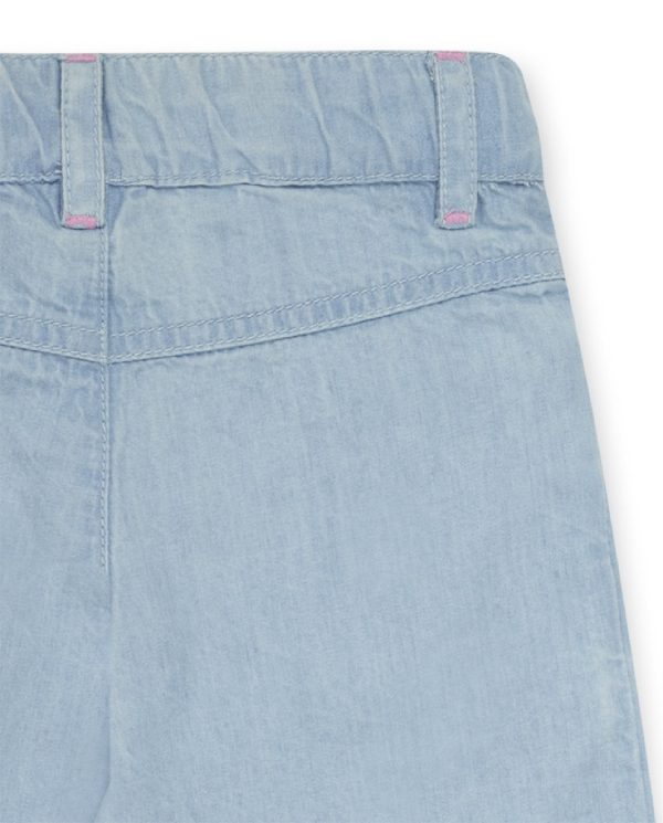 Tuc Tuc pantalone jeans ricamato, elastico interno regolabile tiny critters 11349787 BLU - immagine 3