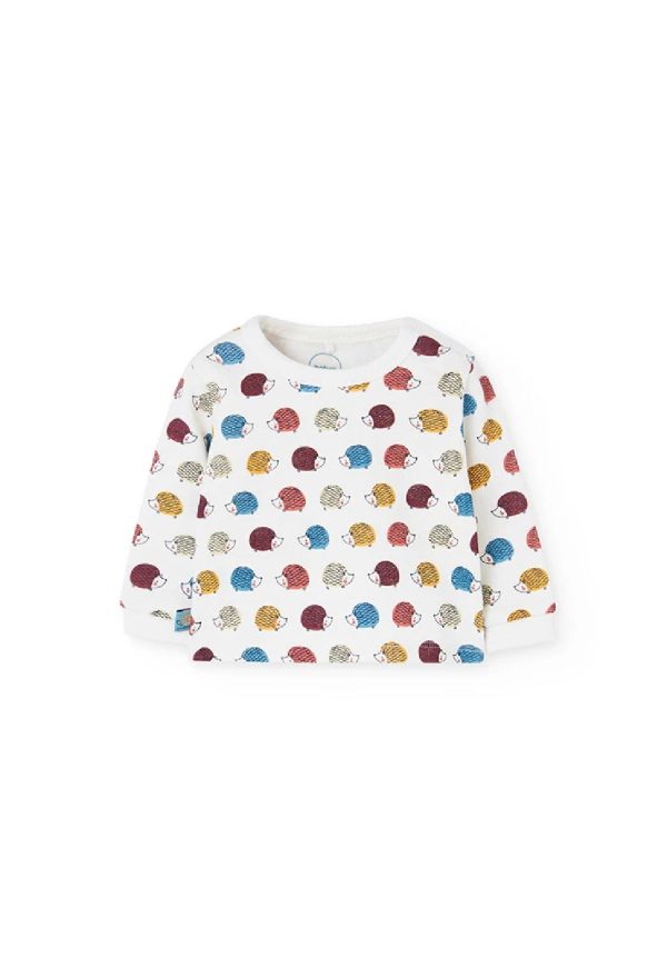 BOBOLI Completo per neonato in maglia con ricci 132185 STAMPATO - immagine 5