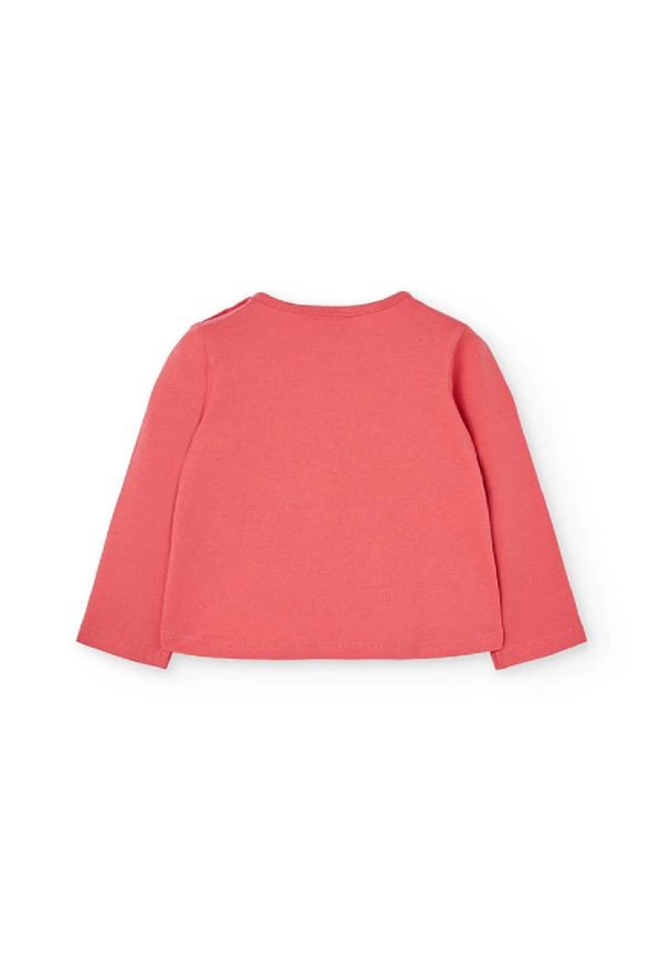 BOBOLI Maglietta bambina in cotone rosa 240008 CORALLO - immagine 5
