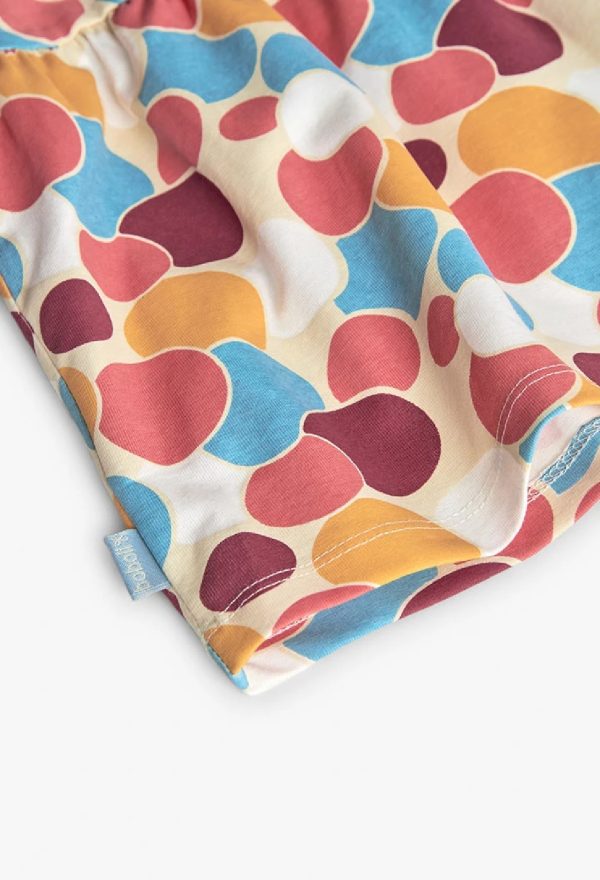 BOBOLI Abito stampato multicolore pois - immagine 4