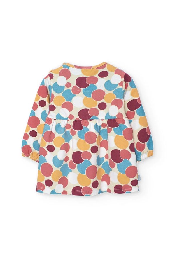 BOBOLI Abito stampato multicolore pois - immagine 6