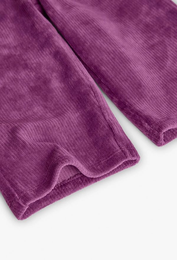 BOBOLI Pantaloni bambina velluto a coste lilla Mora - immagine 4