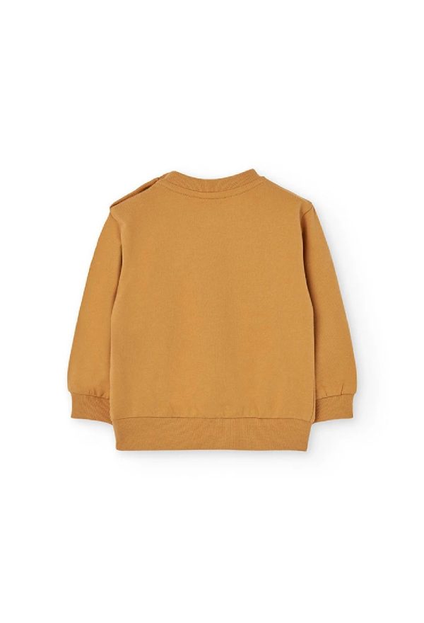 BOBOLI Completo bambino in maglia gialla con animali Grano - immagine 3