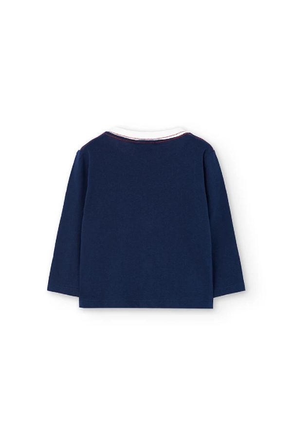 BOBOLI Maglietta bambino blu navy rigata 322096 MARINAIO - immagine 5
