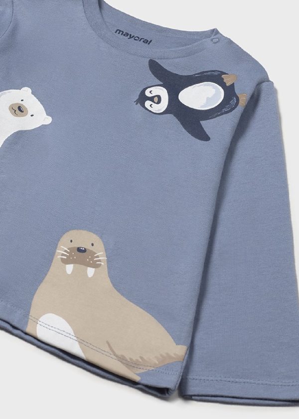 MAYORAL Maglietta animali neonato baby Iceberg - immagine 2