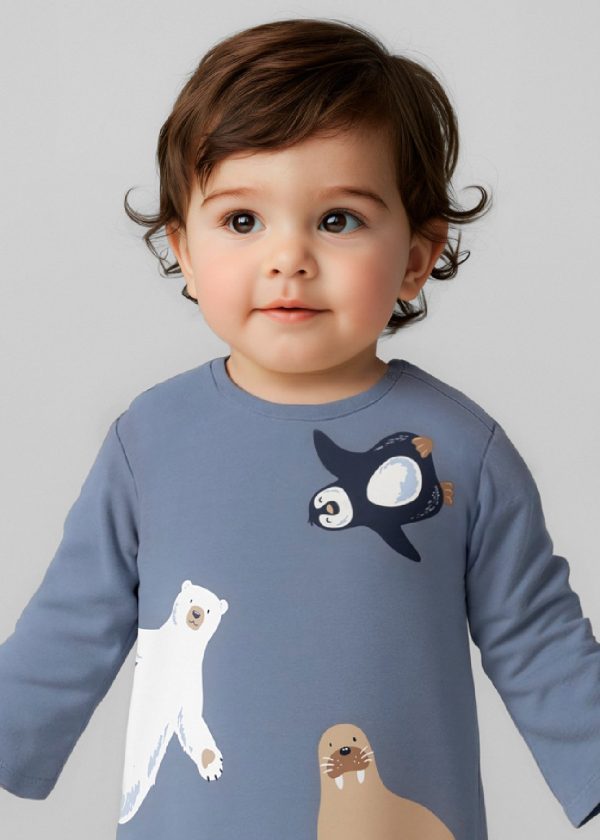 MAYORAL Maglietta animali neonato baby Iceberg - immagine 3