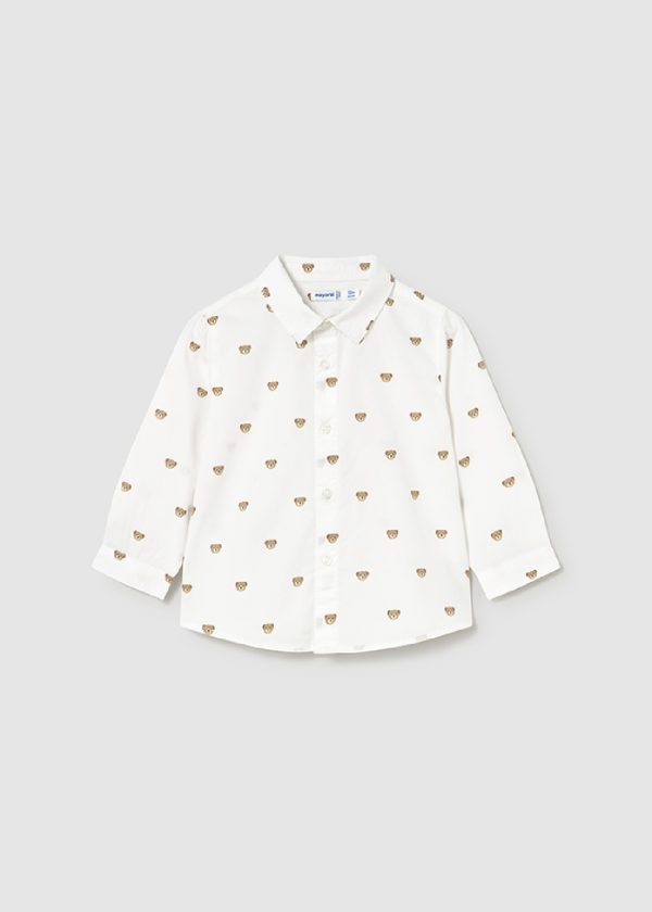 MAYORAL Camicia stampata neonato baby Orsi
