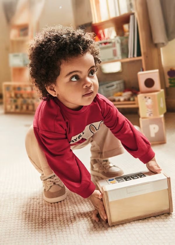MAYORAL Completo pantalone e maglione neonata ROSSO - immagine 2