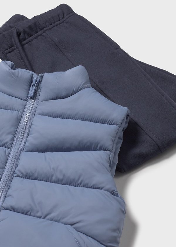 MAYORAL Completo con gilet 3 pezzi neonato baby Iceberg - immagine 2