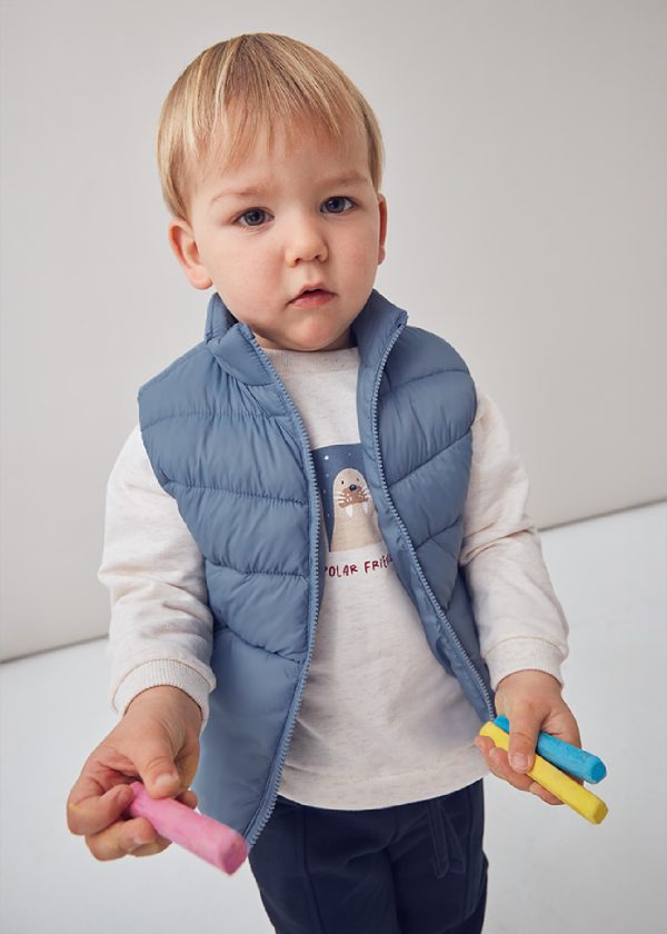 MAYORAL Completo con gilet 3 pezzi neonato baby Iceberg - immagine 5