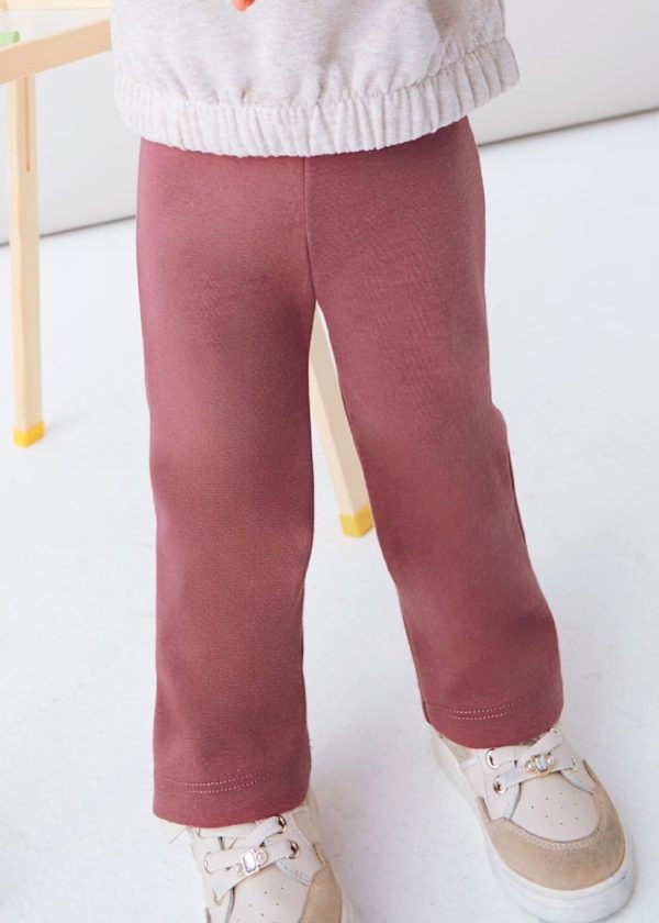 MAYORAL Completo leggings a zampa e felpa neonata ROSATO - immagine 2