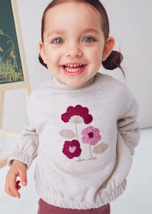 MAYORAL Completo leggings a zampa e felpa neonata ROSATO - immagine 6