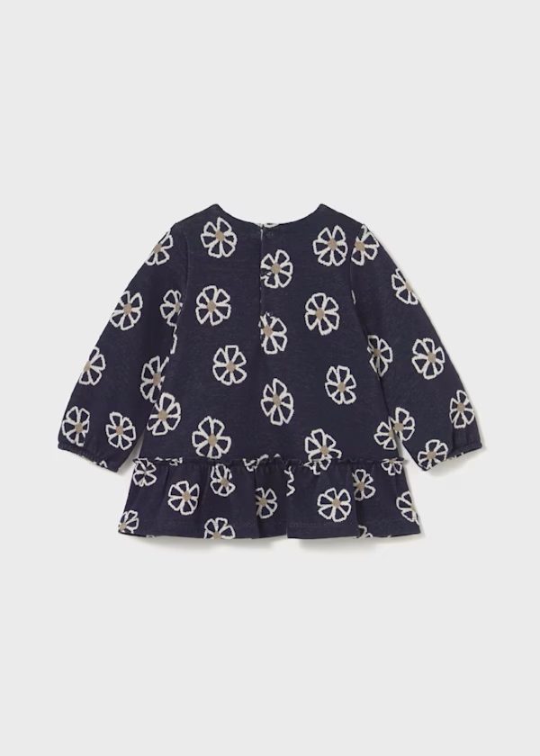 MAYORAL Vestito jacquard baby MARINO - immagine 3