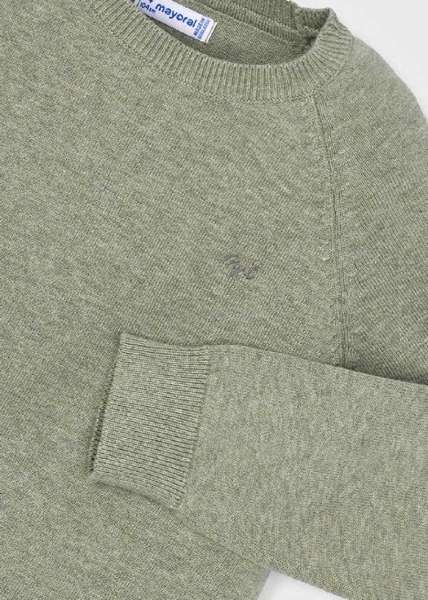 MAYORAL Maglione bambino girocollo verde pistacchio - immagine 6