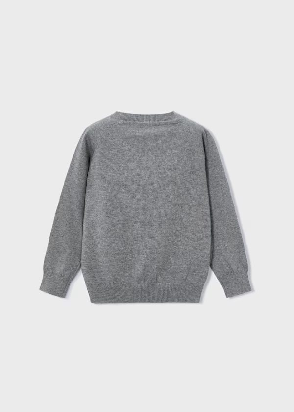 MAYORAL Maglione bambino girocollo grigio argento - immagine 2