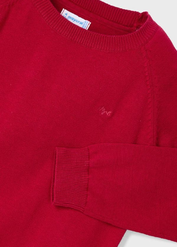 MAYORAL Maglione bambino girocollo rosso - immagine 4