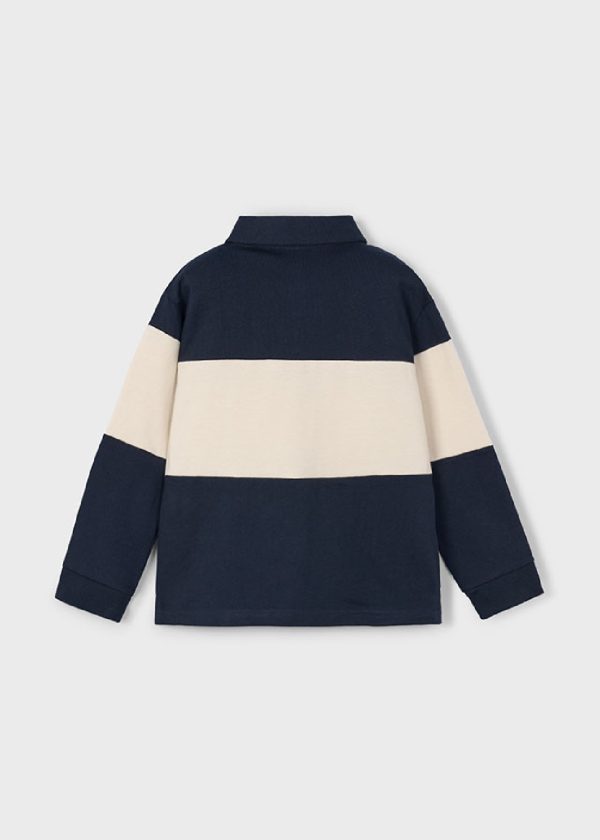 MAYORAL Polo blu righe bambino MARINO - immagine 4