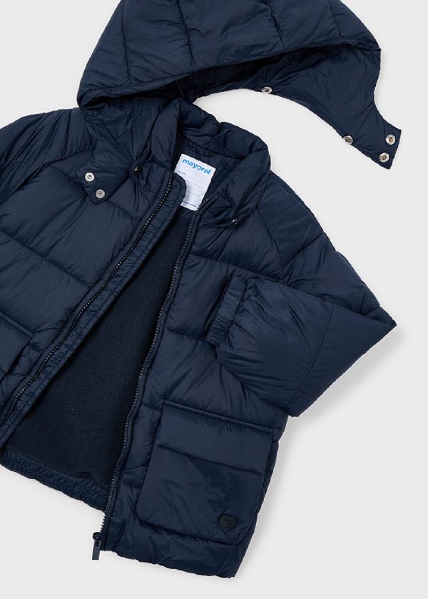 MAYORAL Giubbotto blu con cappuccio scuola bambino MARINO - immagine 2