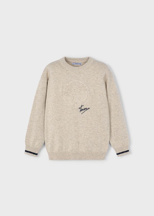 MAYORAL Maglione bambino beige Chai vig