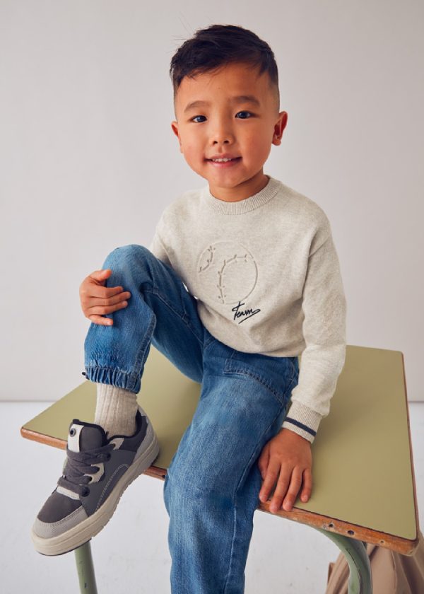 MAYORAL Maglione bambino beige Chai vig - immagine 2