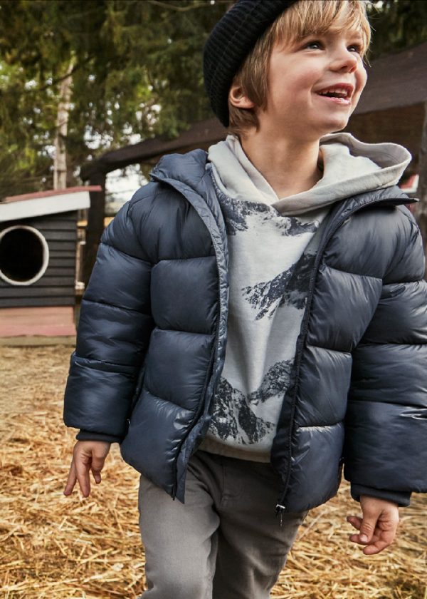 MAYORAL Giaccone lucido bambino con cappuccio Eclisse - immagine 2