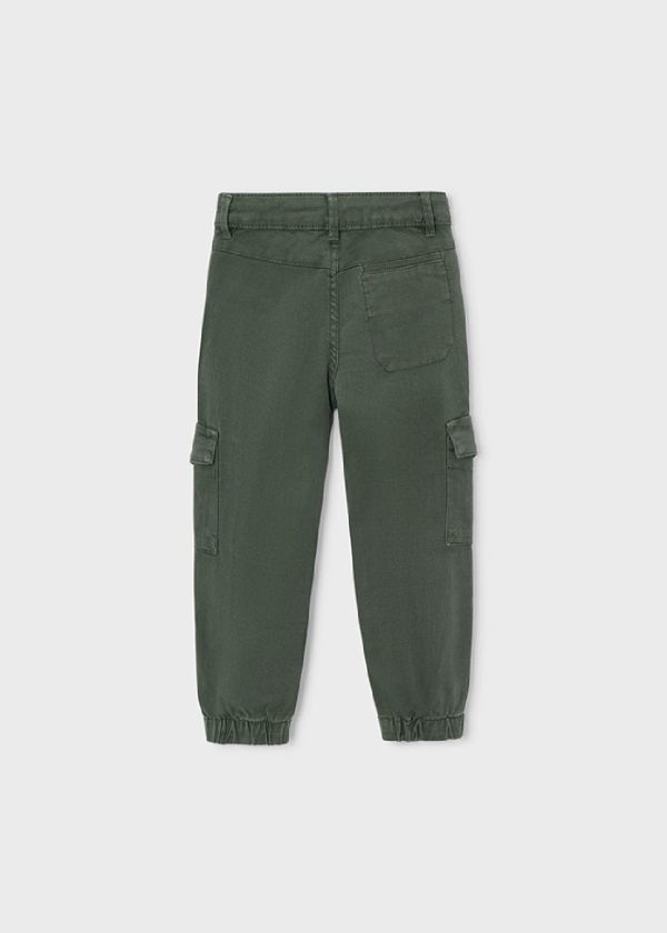 MAYORAL Pantalone cargo bambino oliva - immagine 2