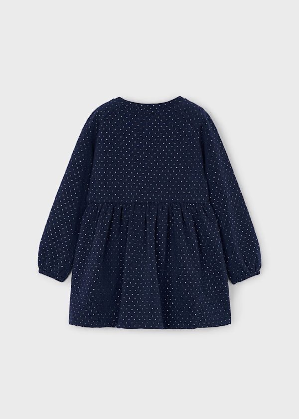 MAYORAL Vestito felpa con borsa bambina 4926 MARINO - immagine 2