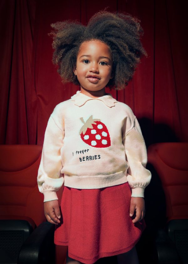 MAYORAL Completo 2 pezzi bambina rosso - immagine 2