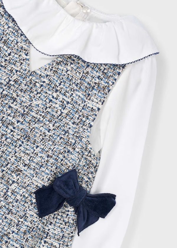 MAYORAL Vestito scamiciato bambina oceano - immagine 3