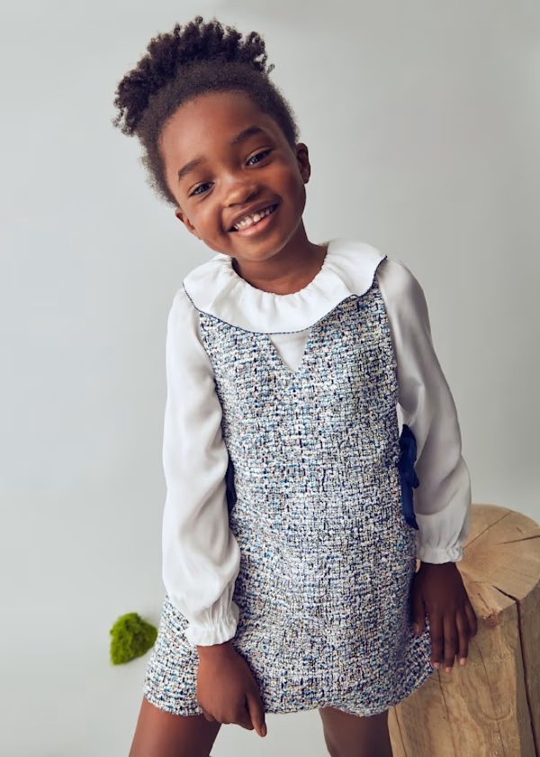 MAYORAL Vestito scamiciato bambina oceano - immagine 6