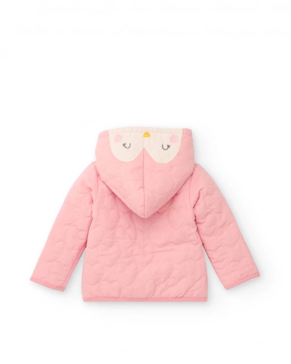 Tuc Tuc Giacca trapuntata per bambina in rosa con cappuccio decorato 11398988 PINK - immagine 2