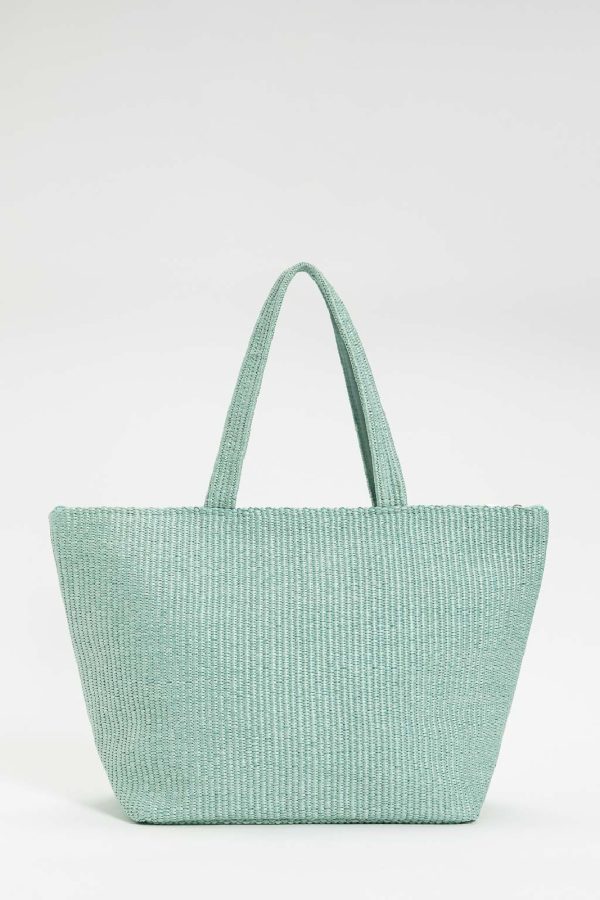 Twin Set SHOPPER - Shopping bag - verde GREEN MARINE - immagine 2
