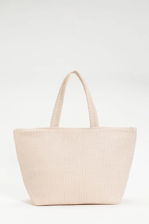 Twin Set SHOPPER - Shopping bag -  beige e corallo ALMOND BEIGE - immagine 2