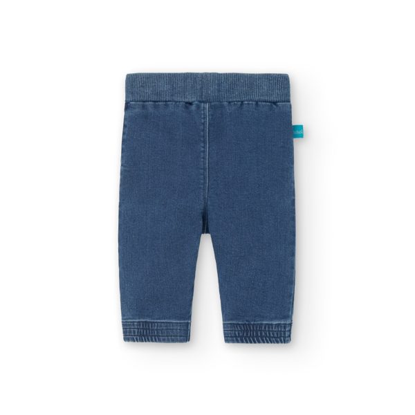 BOBOLI pantalone jeans neonato BLUE - immagine 4