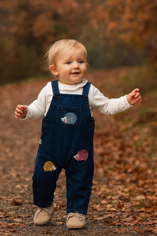 BOBOLI Set Denim salopet+maglia 132141 BLUE - immagine 2
