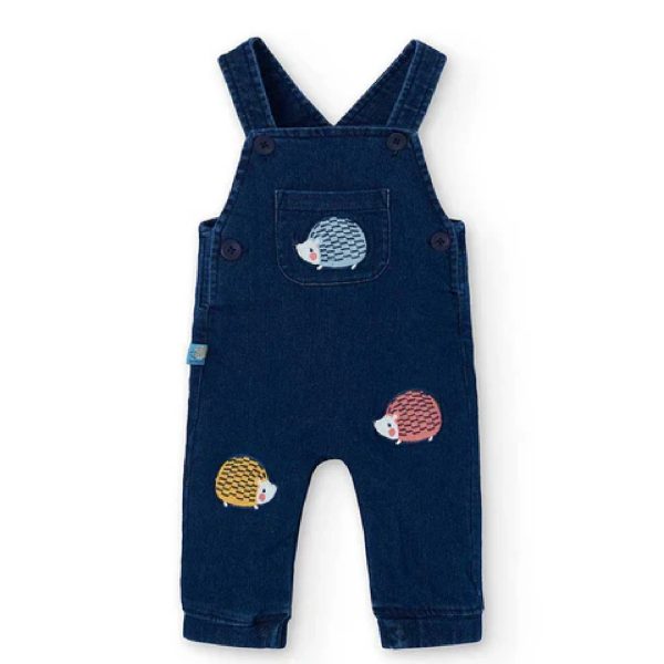 BOBOLI Set Denim salopet+maglia 132141 BLUE - immagine 3