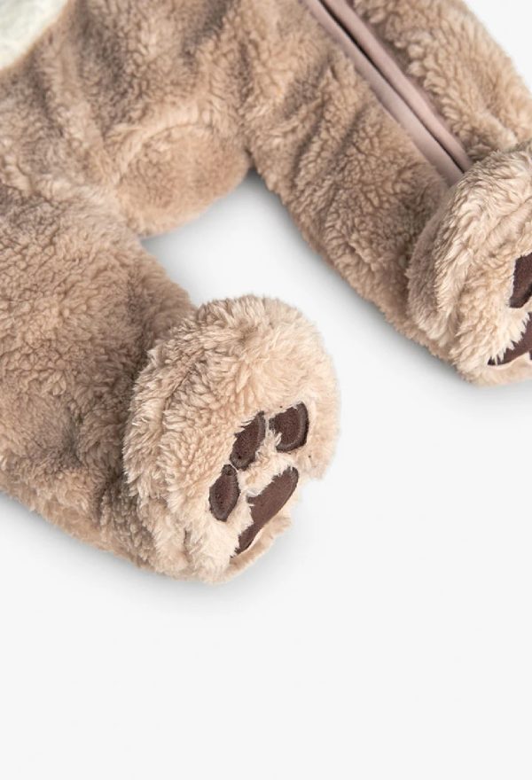 BOBOLI Pagliaccetto per neonato in pelliccetta teddy 142007 Lino - immagine 2