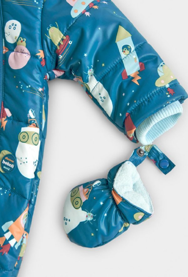 BOBOLI eskimo tuta tecnica fantasia spaziale STAMPATO - immagine 6