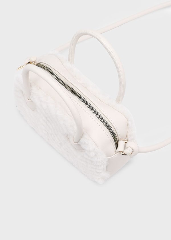 MAYORAL Borsa bambina in pellicciotto 10084 SABBIA - immagine 2