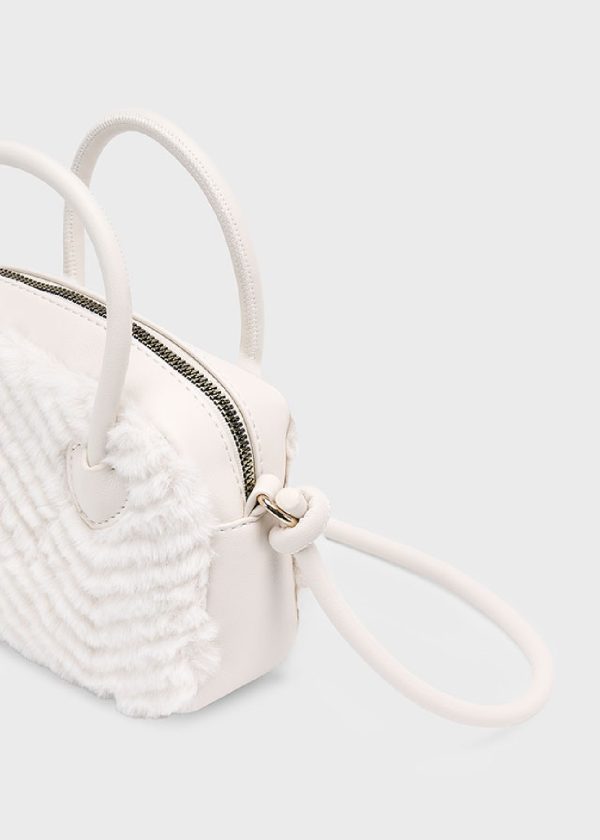 MAYORAL Borsa bambina in pellicciotto 10084 SABBIA - immagine 3
