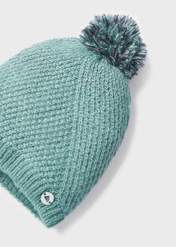 MAYORAL 10343 Set cappello e sciarpa bambina Verde scur - immagine 2