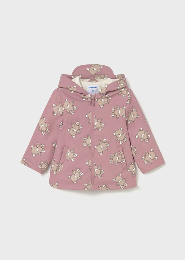 MAYORAL Impermeabile bimba rosa 2439 orchidea
