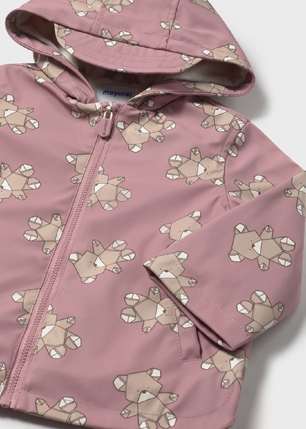 MAYORAL Impermeabile bimba rosa 2439 orchidea - immagine 2