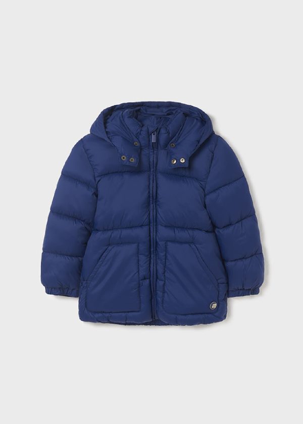 MAYORAL giubbotto blu con cappuccio da maschietto 412 COBALTO