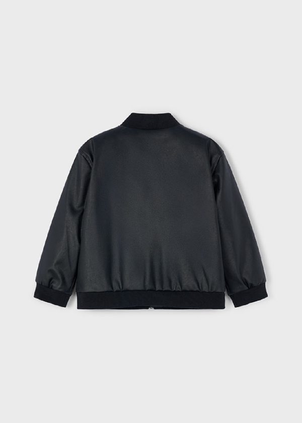 MAYORAL Giubbotto similpelle unisex nero - immagine 5