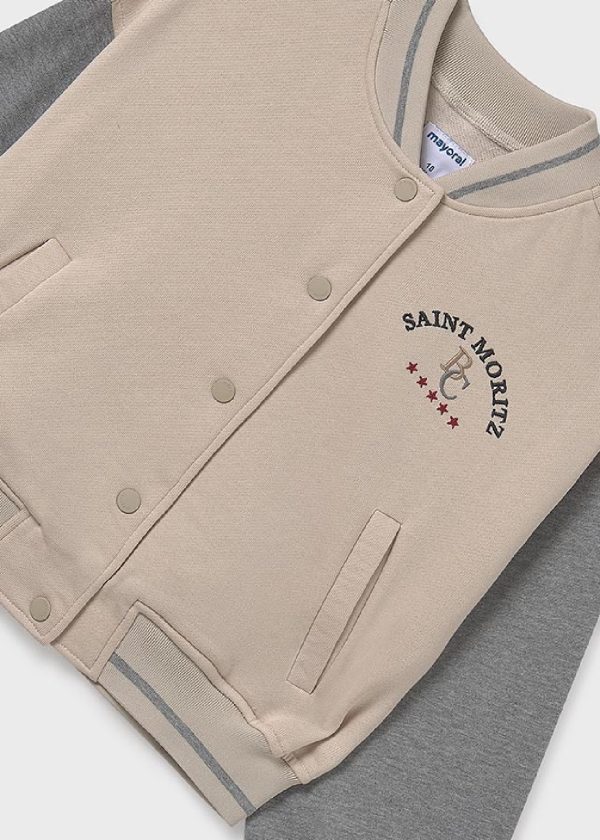 MAYORAL Giacca baseball ragazza beige 7428 SABBIA - immagine 3