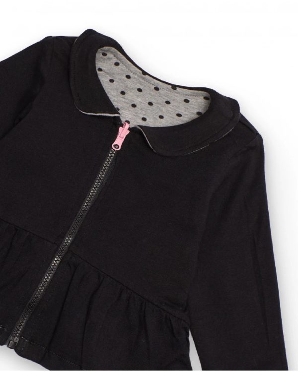 Tuc Tuc Set di quattro pezzi per bambina con design panda, che include giacche, maglietta e pantaloni in morbido cotone GREY - immagine 5