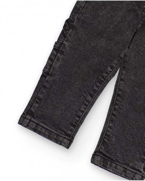 Tuc Tuc Pantaloni cargo per bambino in nero slavato con tasche multiple 11399143 DARK GREY - immagine 2