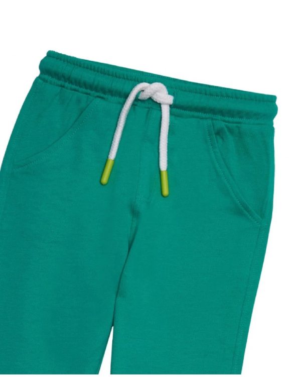 Tuc Tuc Completo felpa e pantaloni per bambino in blu navy e verde con stampa spaziale Green - immagine 2