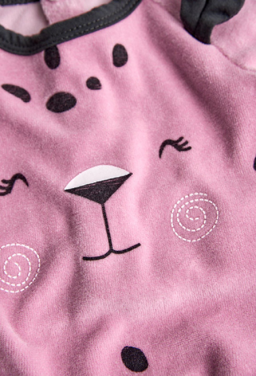 BOBOLI tutina ciniglia neonata rosa 107086 PINK - immagine 3